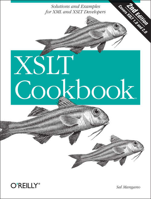 Book cover of XSLT Cookbook