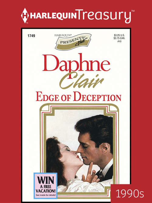 Book cover of Edge of Deception