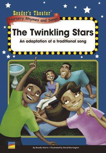 Book cover of The Twinkling Stars: An Adaptation of a Traditional Song