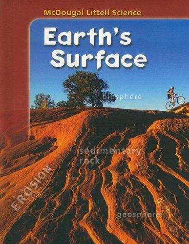 Book cover of McDougal Littell Science: Earth’s Surface