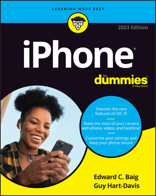Book cover of iPhone For Dummies