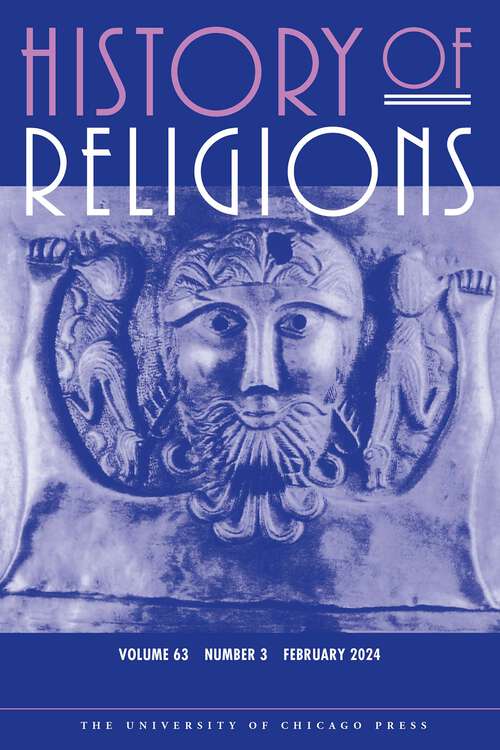 Book cover of History of Religions, volume 63 number 3 (February 2024)