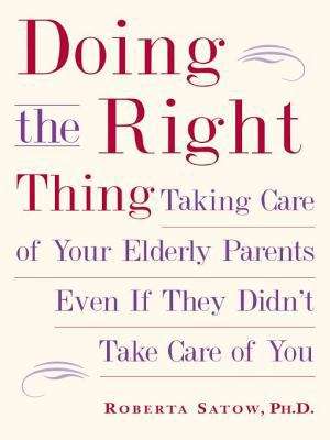 Book cover of Doing the Right Thing