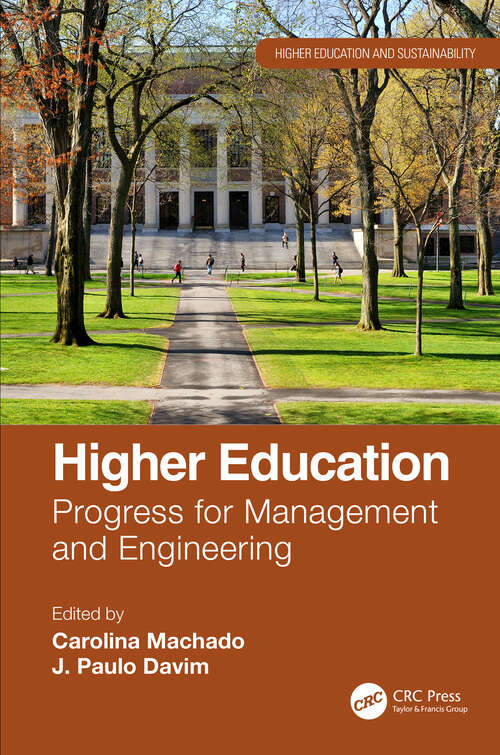 Book cover of Higher Education: Progress for Management and Engineering (Higher Education and Sustainability)