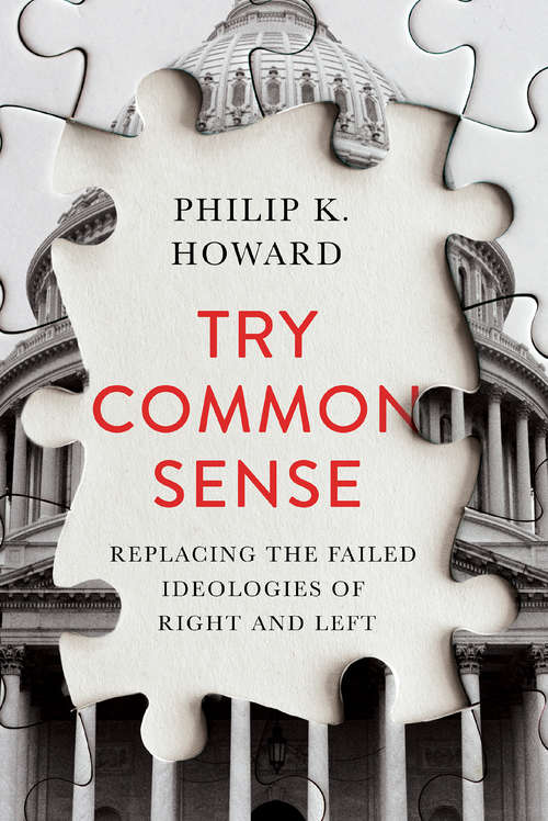 Book cover of Try Common Sense: Replacing The Failed Ideologies Of Left And Right