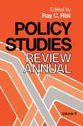 Policy Studies: Volume 6