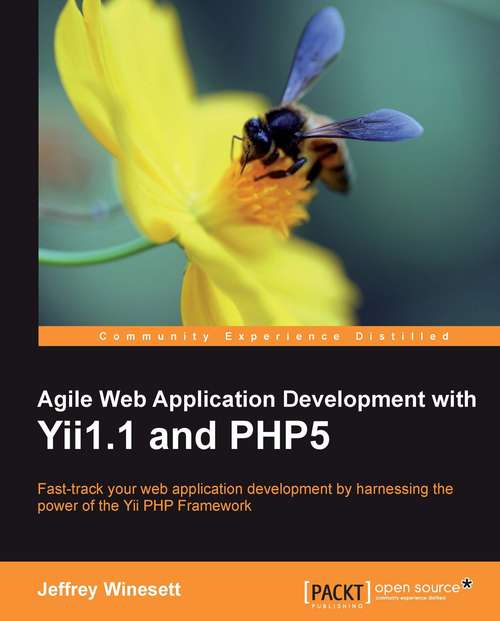 Book cover of Agile Web Application Development with Yii1.1 and PHP5