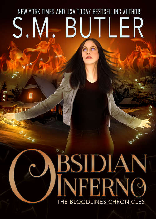 Book cover of Obsidian Inferno (The Bloodlines Chronicles #3)