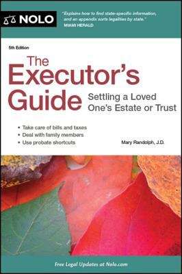 Book cover of Executor's Guide, The