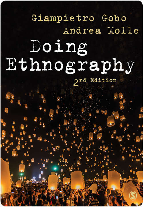 Book cover of Doing Ethnography (Introducing Qualitative Methods)