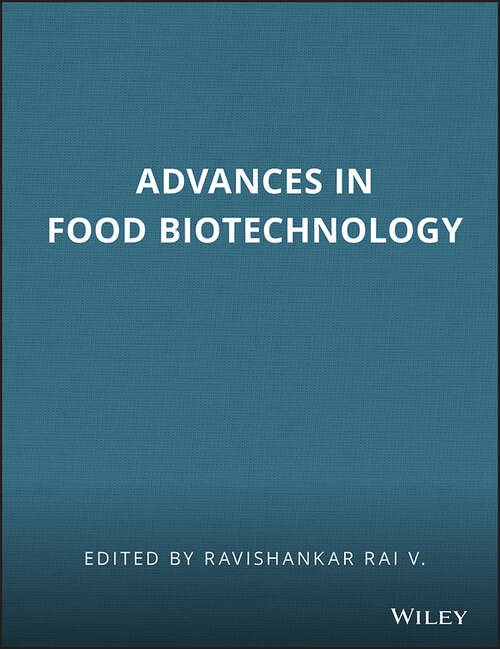 Book cover of Advances in Food Biotechnology