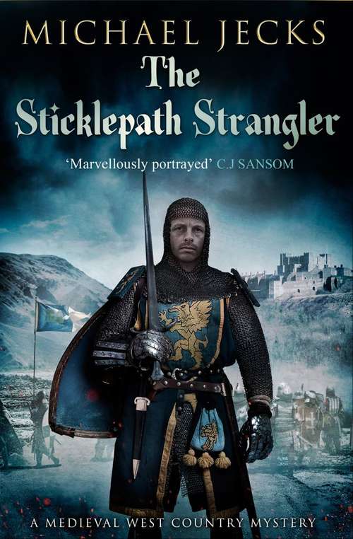 Book cover of The Sticklepath Strangler (Medieval West Country Mystery #12)