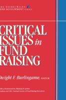 Book cover of Critical Issues in Fund Raising