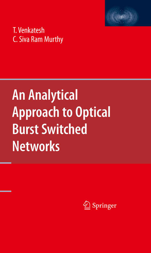 Book cover of An Analytical Approach to Optical Burst Switched Networks