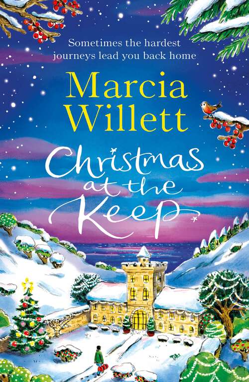 Book cover of Christmas at the Keep: A moving and uplifting festive novella to escape with at Christmas