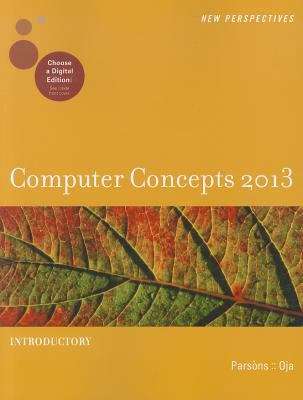 Book cover of New Perspectives on Computer Concepts 2013: Introductory