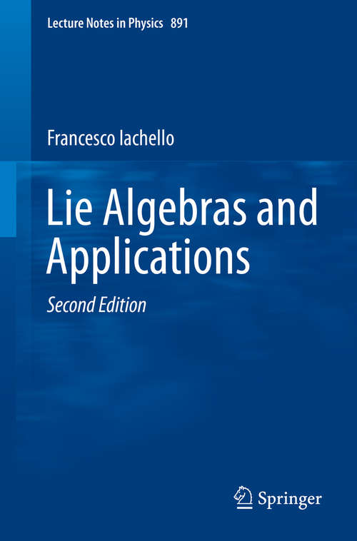 Book cover of Lie Algebras and Applications