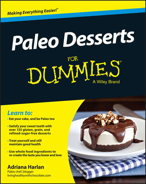 Book cover of Paleo Desserts For Dummies