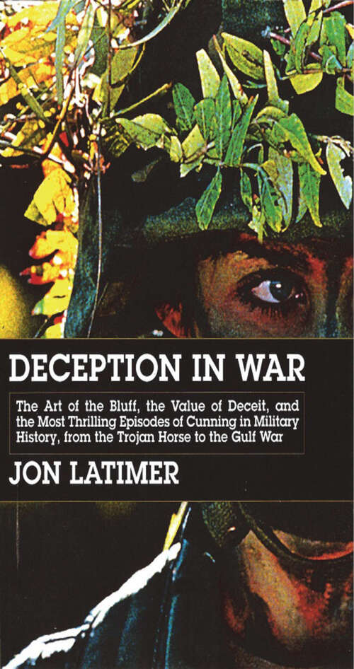 Book cover of Deception in War