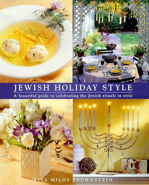 Book cover of Jewish Holiday Style