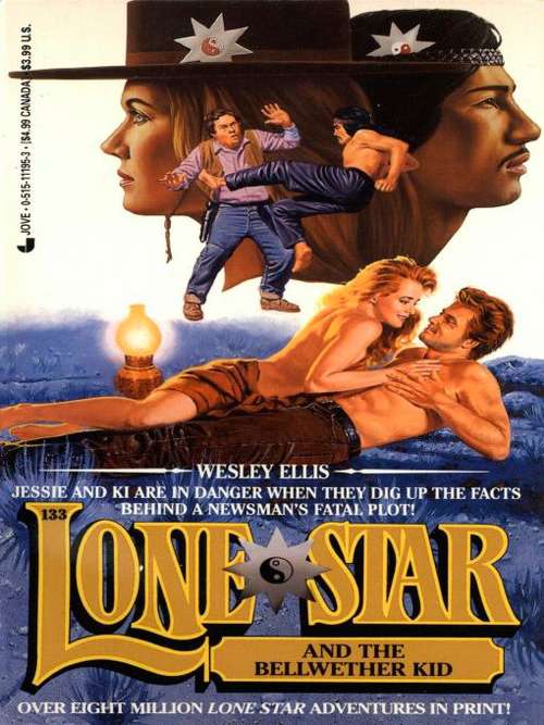Book cover of Lone Star and the Bellwether Kid (Lone Star #133)