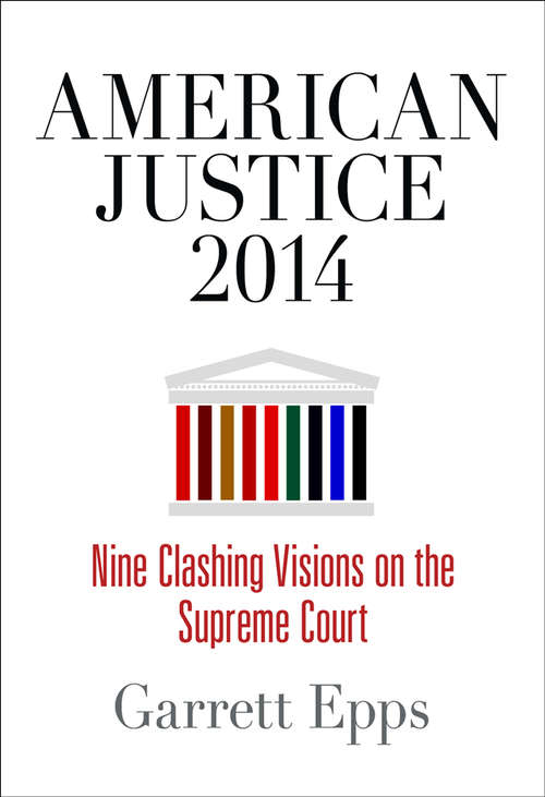 Book cover of American Justice 2014