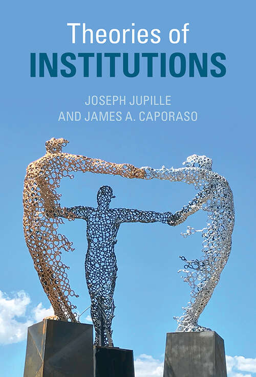 Book cover of Theories of Institutions