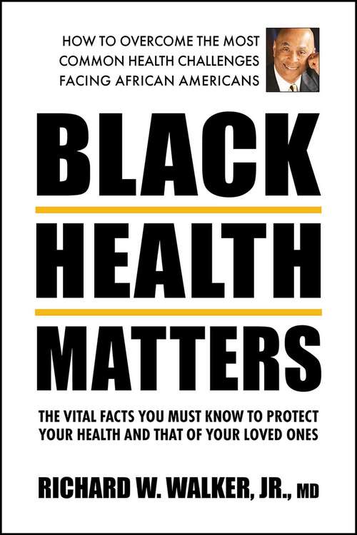 Book cover of Black Health Matters