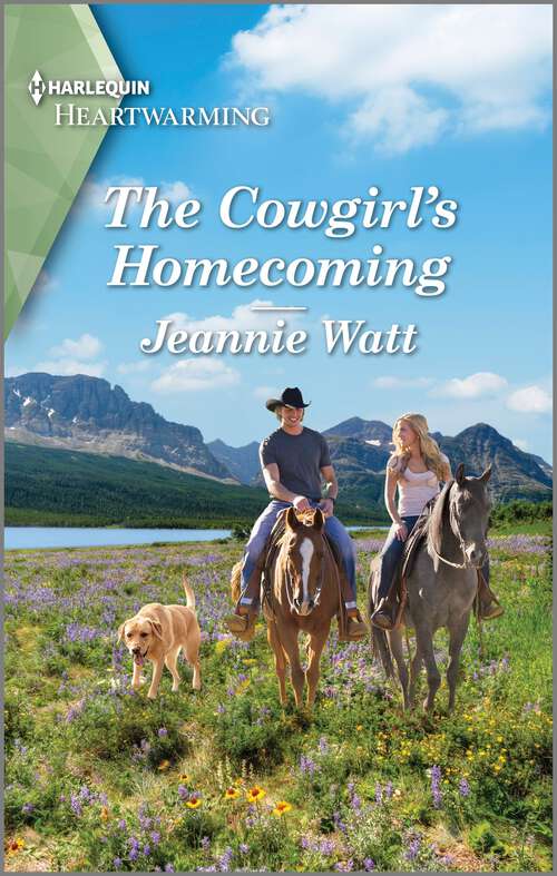 Book cover of The Cowgirl's Homecoming: A Clean and Uplifting Romance (The Cowgirls of Larkspur Valley #3)