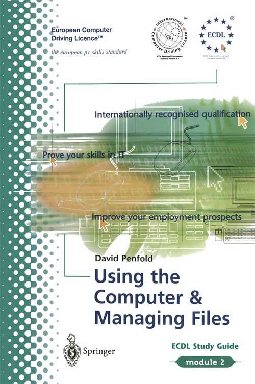 Book cover of ECDL Module 2: ECDL - the European PC standard (2000) (European Computer Driving Licence #2)