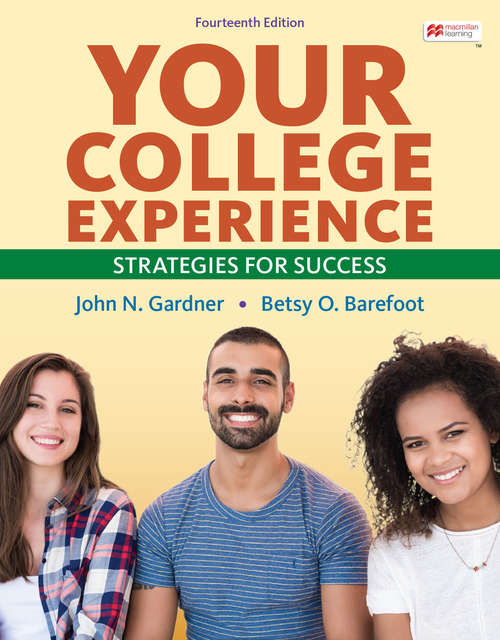 Book cover of Your College Experience: Strategies For Success, Concise Media Edition (13)