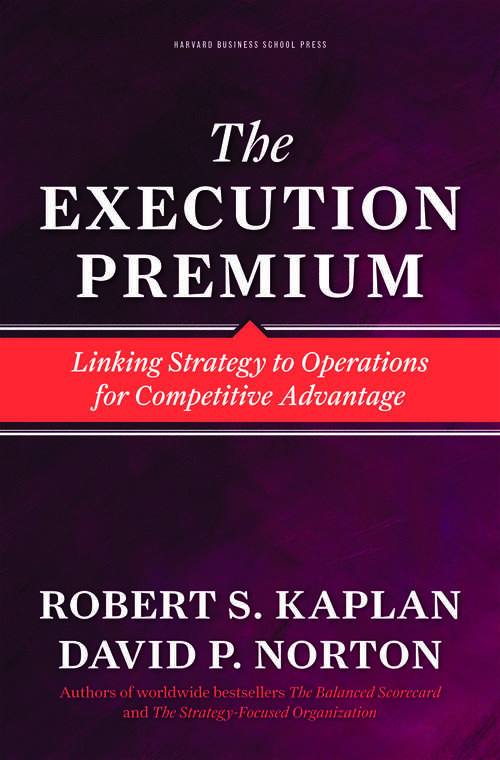 Book cover of The Execution Premium