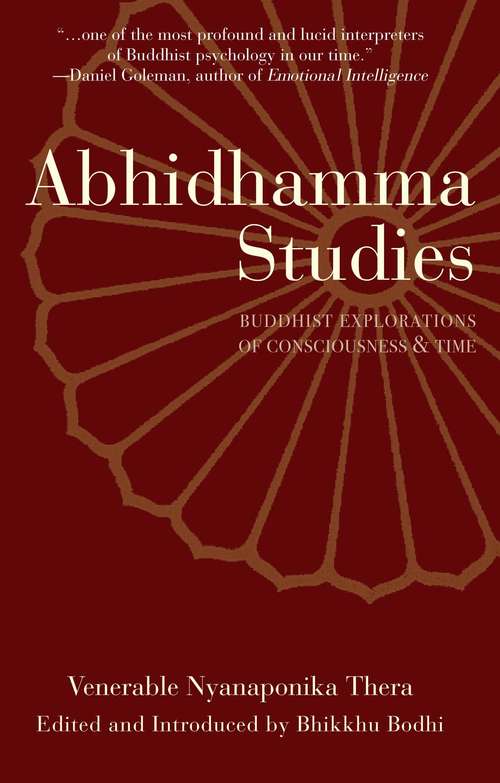 Abhidhamma Studies
