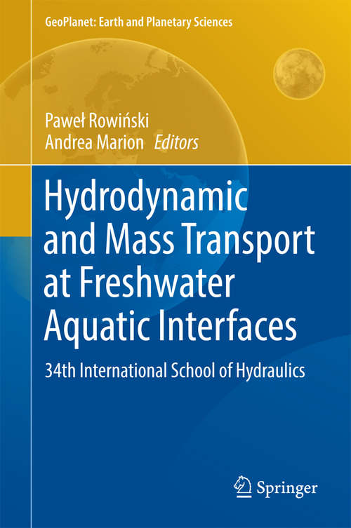 Book cover of Hydrodynamic and Mass Transport at Freshwater Aquatic Interfaces