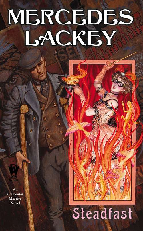 Book cover of Steadfast (Elemental Masters #8)