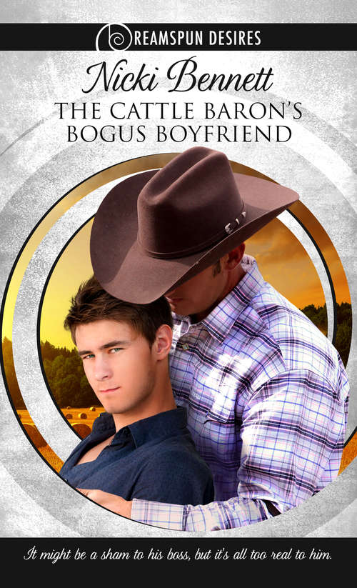 Book cover of The Cattle Baron's Bogus Boyfriend