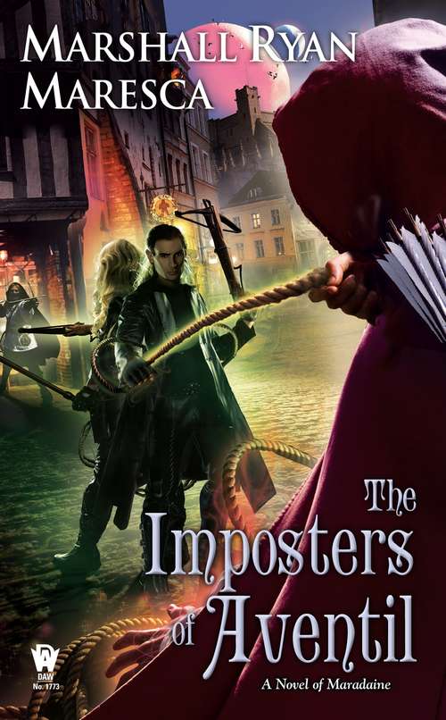 Book cover of The Imposters of Aventil (Maradaine Novels #3)