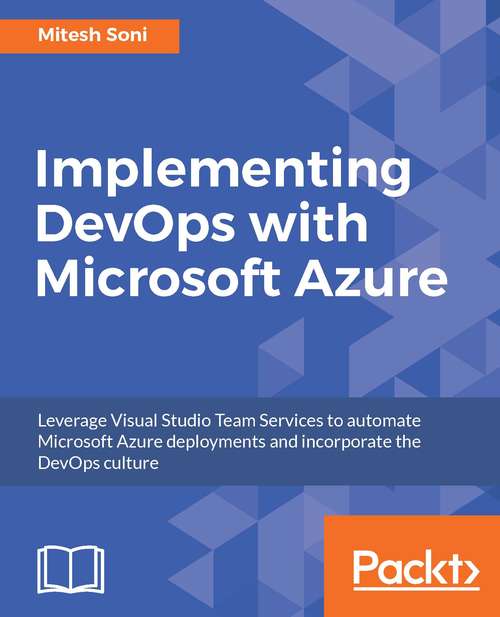 Book cover of Implementing DevOps with Microsoft Azure