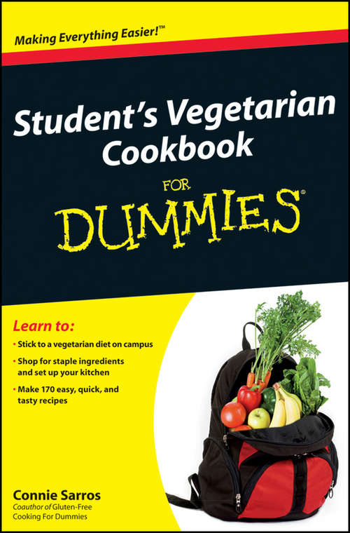 Book cover of Student's Vegetarian Cookbook For Dummies