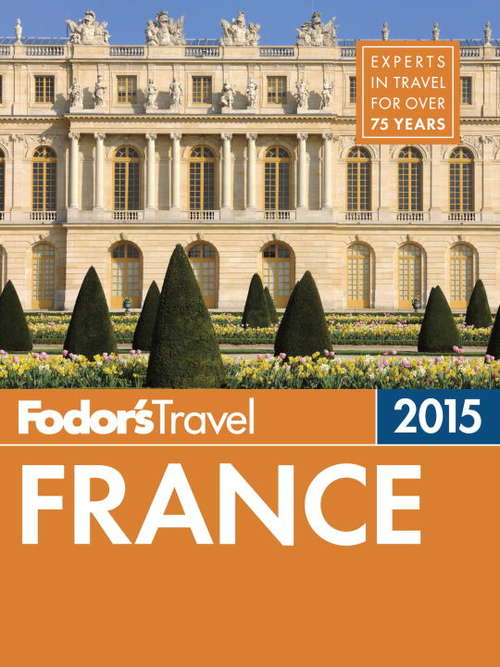 Book cover of Fodor's France 2015