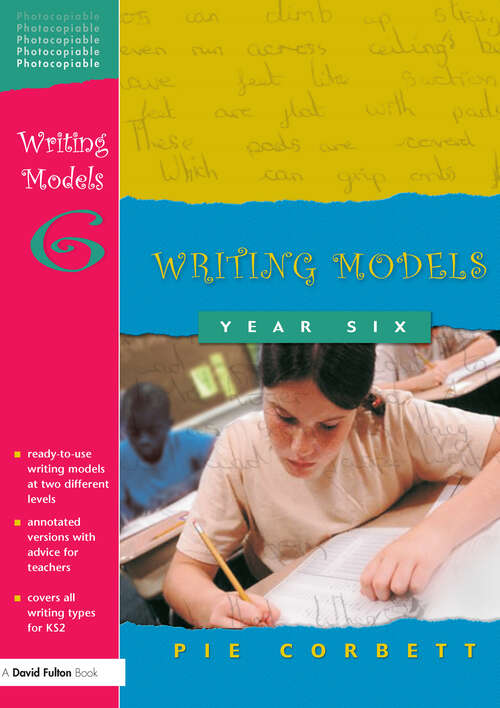 Book cover of Writing Models Year 6 (Writing Models Ser.)