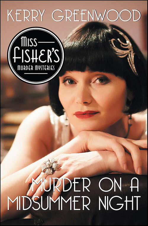 Book cover of Murder on a Midsummer Night: A Phryne Fisher Mystery (16pt Large Print Edition) (Miss Fisher's Murder Mysteries #17)