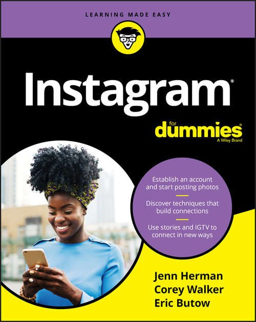 Book cover of Instagram For Dummies