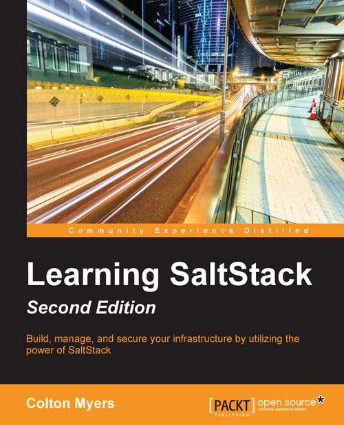 Book cover of Learning SaltStack - Second Edition
