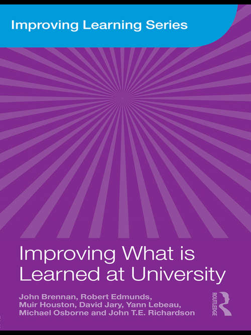 Improving What is Learned at University: An Exploration of the Social and Organisational Diversity of University Education (Improving Learning #Vol. 10)