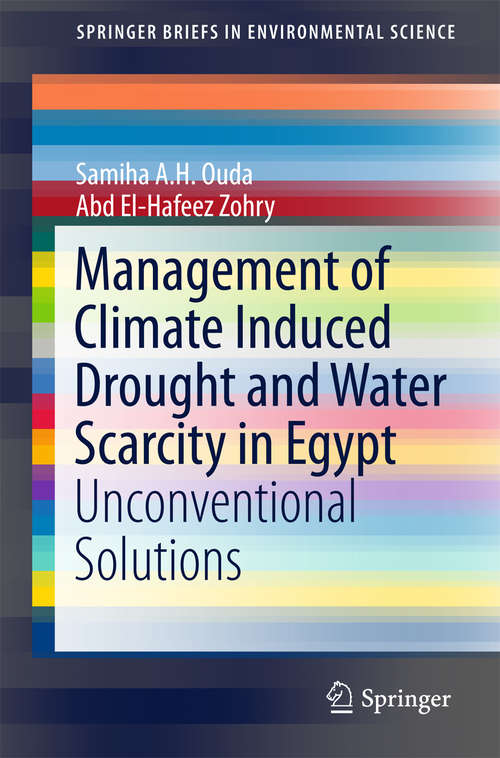 Book cover of Management of Climate Induced Drought and Water Scarcity in Egypt