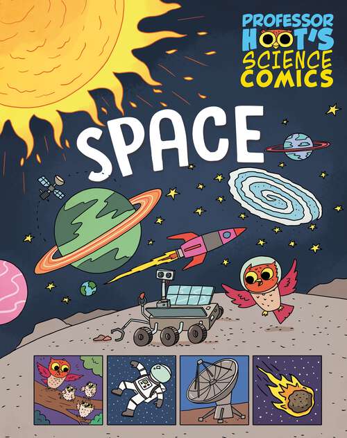Book cover of Space (Professor Hoot's Science Comics #6)