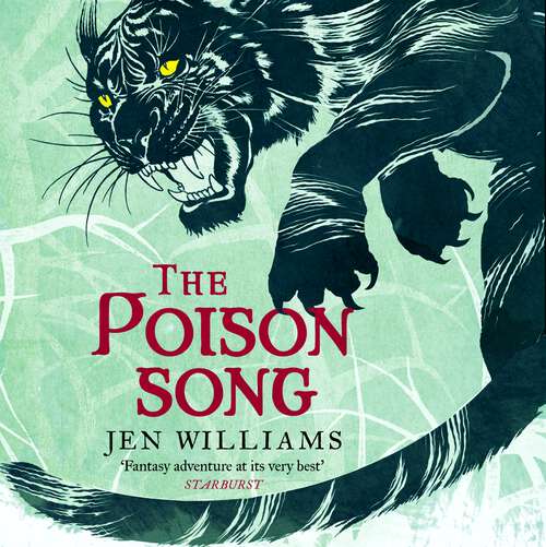 Book cover of The Poison Song (The Winnowing Flame Trilogy)