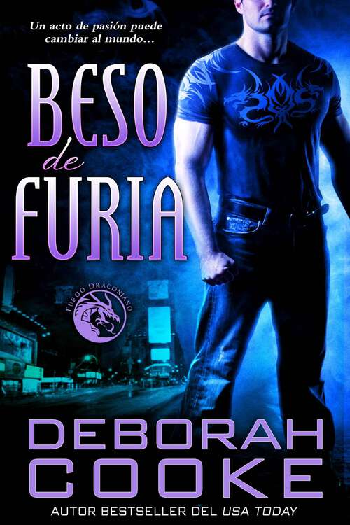 Book cover of Beso de furia (Fuego Draconiano #2)