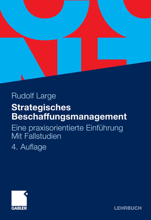 Book cover of Strategisches Beschaffungsmanagement